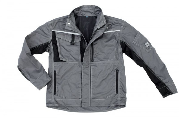 Excess Arbeitsjacke Champ grau-schwarz, Größe: S, 221-2-41-23-GB-S