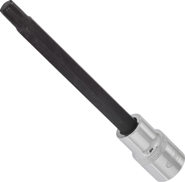 VIGOR RIBE Schraubendreher-Einsatz, Vierkant hohl 12,5 mm (1/2 Zoll), Innen Keilprofil Ribe-CV, M9, Länge: 140 mm, VE: 5 Stück, V2221
