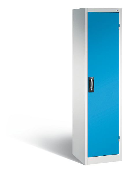 C+P Werkstattschrank, H1950xB502xT500 mm, Lichtgrau/Lichtblau, 8901-05 S10038