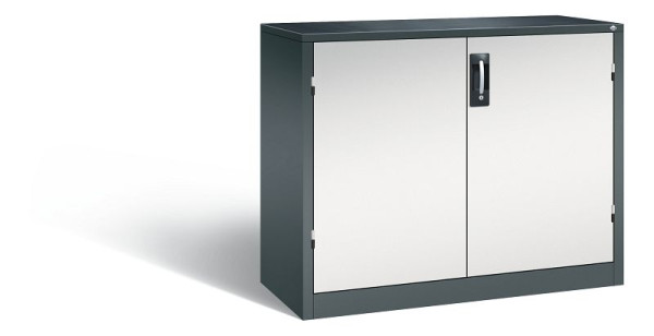 C+P Werkzeugschrank Acurado, H1000xB1200xT500mm, Farbe: Anthrazitgrau / Lichtgrau, Muldengriff, 8831-5035 S10200