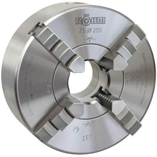 Röhm Vierbacken Drehfutter DM 315, Kegel 11, DIN 55029 Stahlkörper, Camlock, 88999