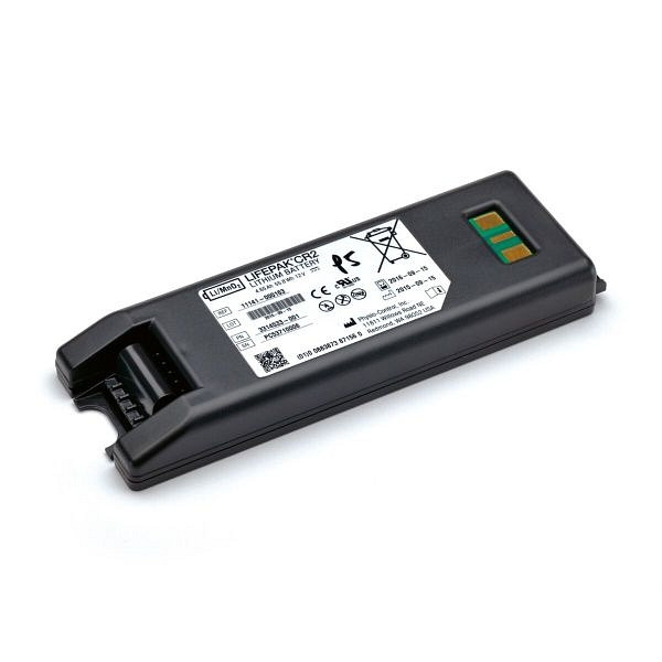WERO LIFEPAK CR 2 - Lithium-Mangandioxid (Li/MnO2), Testgerät, 12 V, 4,7 Ah, 55,8 Wh, 501046