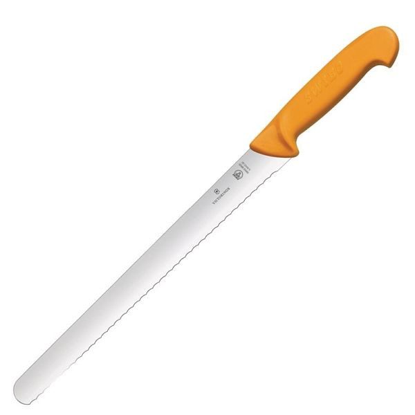Swibo Schinkenmesser Wellenschliff 25,5cm, Edelstahlklinge, L110