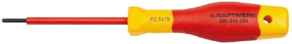 Kraftwerk Elektriker-Schraubendreher Innensechskant 2.5 mm, 305.340.025