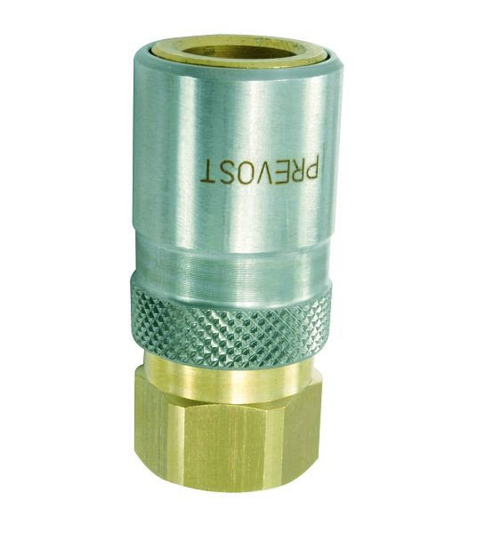 Prevost Kupplung mit zylindrischem Innengewinde, Durchmesser= 6 mm, IG BSPP= G 1/4, PREOL 061101