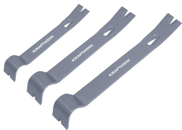Kraftwerk Satz mit 3 Brechstangen aus Karbonstahl 30, 38, 45 cm, 320.010.003