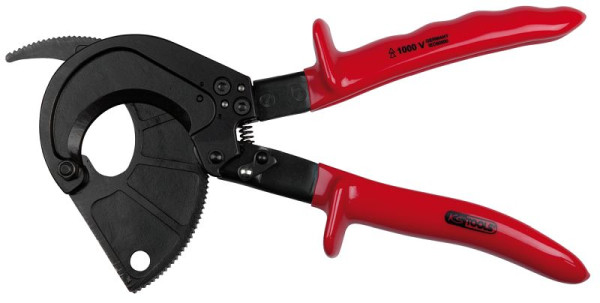 KS Tools Ratschenkabelschere mit Schutzisolierung, 310mm, 117.1102