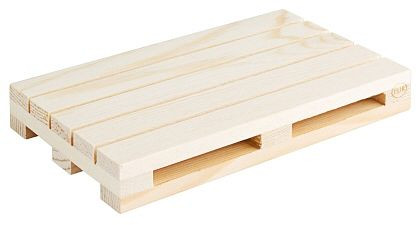 Contacto Holzpalette 15 x 9 cm, natur, 3898/150