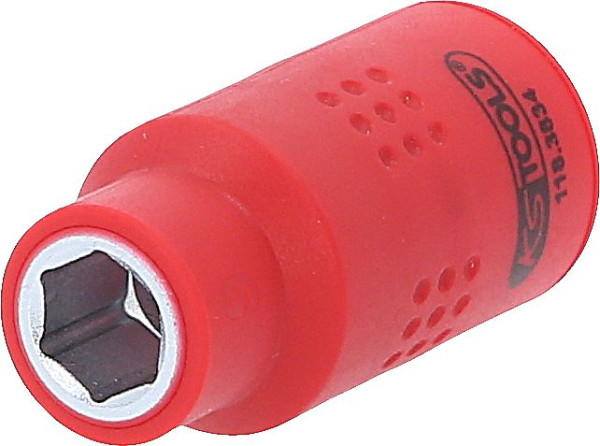 KS Tools 3/8" Isolierte Stecknuss, 9mm, 118.3834, 4042146696323