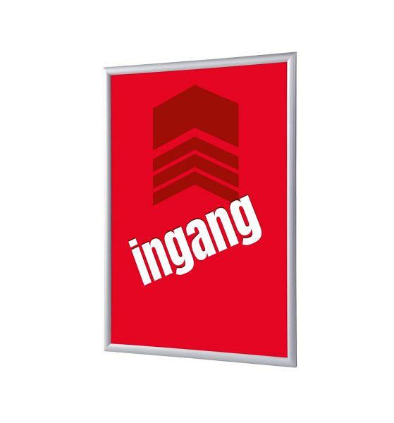 Showdown Displays Klapprahmen A4 Komplettset Eingang Rot Niederländisch, KRA4G25LPPI469