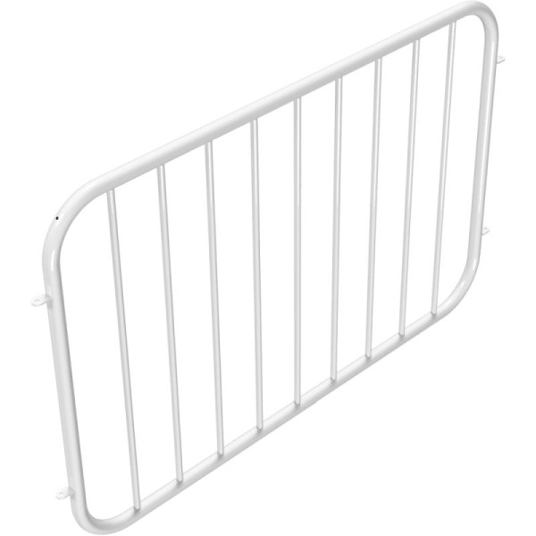 Stein HGS Schutzzaungitter -Paris-, Zaunfeldelement weiß, Rahmen Ø 33,7mm/ Füllstäbe Ø 16mm/ Achsabstand 1500mm/ Höhe 900mm/verzinkt und weiß, 418.35b