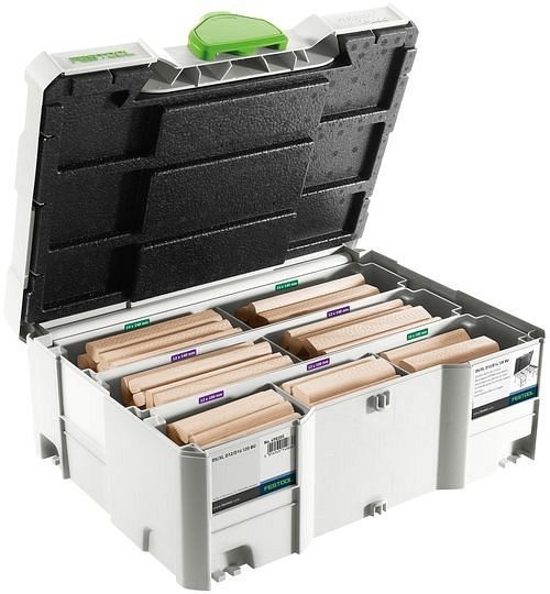 Festool DOMINO XL Dübel Buche DS/XL D12/D14 128x BU, VE: 128 Stück, 498205