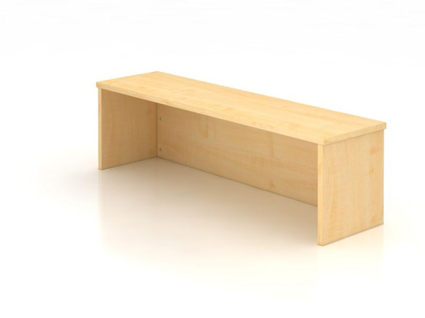 Hammerbacher Thekenaufsatz 120cm, 1OH Ahorn, 120x32x35 cm (BxTxH), VWB12/3