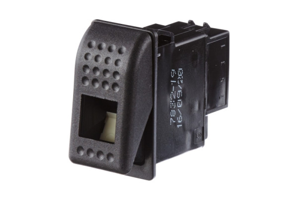 HELLA Schalter, S26, Wippbetätigung, Ausstattungsvar.: I->0, Anschlussanzahl: 4, geclipst, 6GM 007 832-191