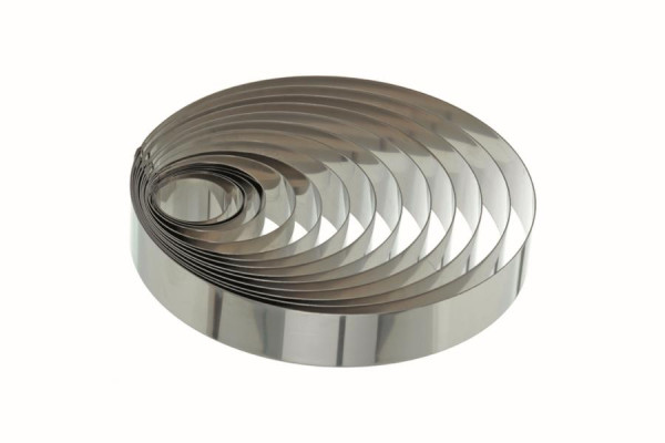 Schneider Tortenring Edelstahl, Ø 260 mm, Höhe 60 mm 1,5 mm, 164260
