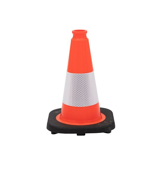 Ri-Traffic Leitkegel 30 cm mit 1 Reflexionsstreifen, beschwerte Basis, 11-0030-03
