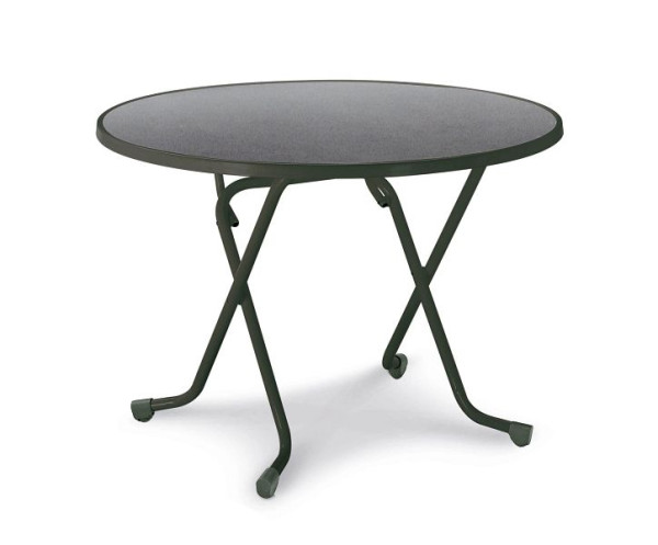 BEST Dublin, Klapptisch rund 100 cm, Anthrazit, 26521050