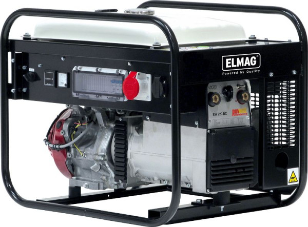 ELMAG Schweiß-Stromerzeuger SEB 200X/25, mit HONDA- Motor GX390, 53127