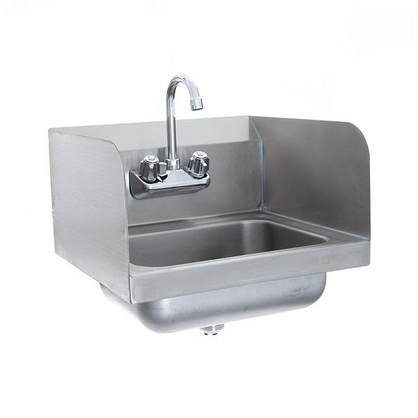 ALLPAX Handwaschbecken mit Seitenwänden, 43 x 39 x 32,5 cm, 10023644