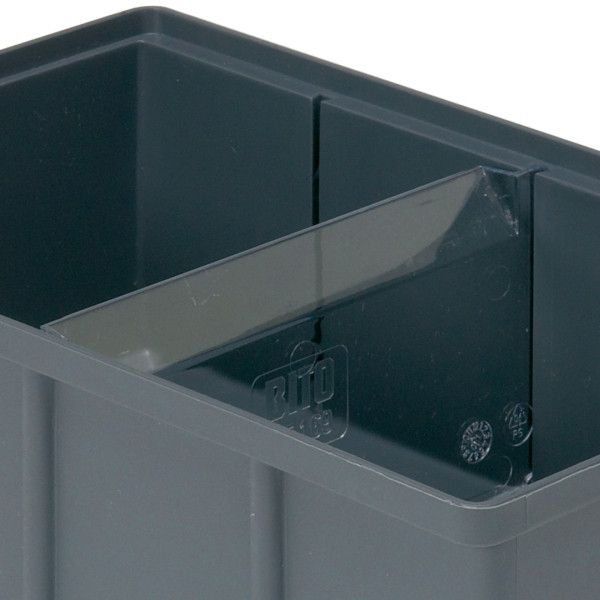 BITO Querteiler QT169 verpackt glasklar für EK, 166mm Breit, 10 Stück, 16753