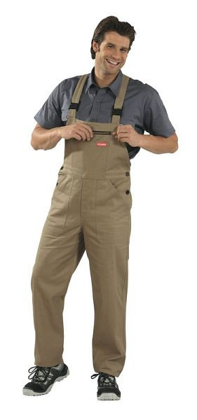 Planam BW 290 Latzhose, khaki, Größe 54, 0153054, 4030913153544
