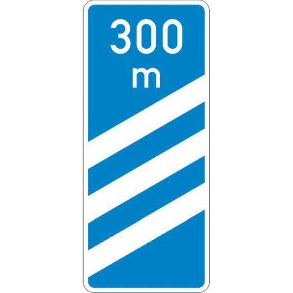 Stein HGS Ankündigungsbake, dreistreifig Nr. 450-52, Alform/RA2, 450-52-122