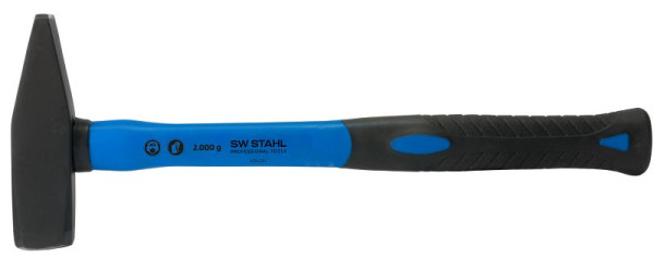 SW-Stahl Schlosserhammer, Fiberglas-Stiel, 2.000 g, 50420L