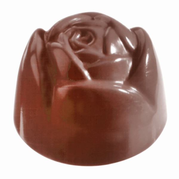 Schneider Schokoladen-Form Rosenpraline, Ø28x20 mm -275x135 mm, 421058