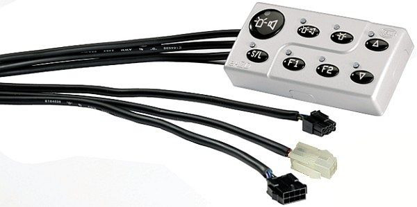 HELLA Bedieneinheit, Signalsystem (Einsatzfahrzeug) - 12/24V - Kabel: 300mm, 9SX 008 902-021