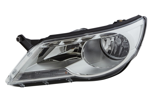 HELLA Halogen/FF-Hauptscheinwerfer, für u.a. VW Tiguan (5N_), ECE, für Rechtsverkehr, links, 1ED 247 038-211