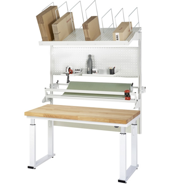 RAU Packtisch Komplettset 05, 08-WB, B1500 x T700, B-Platte, 08-WB-150-070-B-VP05.12
