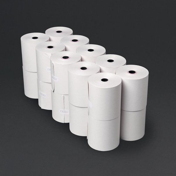 Olympia Nicht-Thermische 2-Lagen-Kassenrolle 76 x 71 mm (20 Stück), DK594