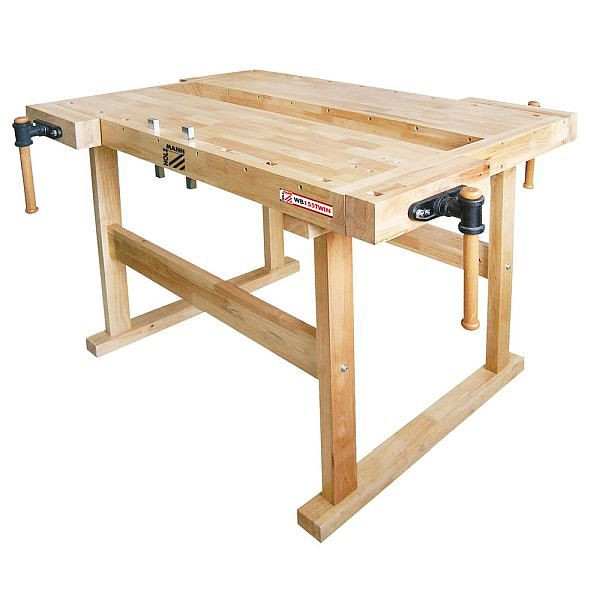 Holzmann Werkbank, Länge: 1550 mm, WB155TWIN, 9120058377891