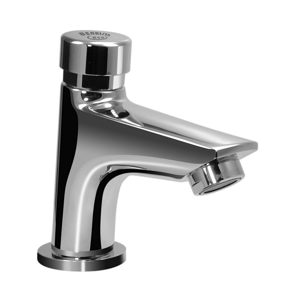 Benkiser EOS eco Waschtisch-Selbstschlussventil 1/2 Zoll (DN 15), ohne B-Care, 1552000