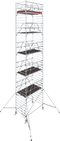 Krause Stabilo Fahrgerüst S5000 Feldlänge: 2,50m, Arbeitshöhe: 12,3m, 787095