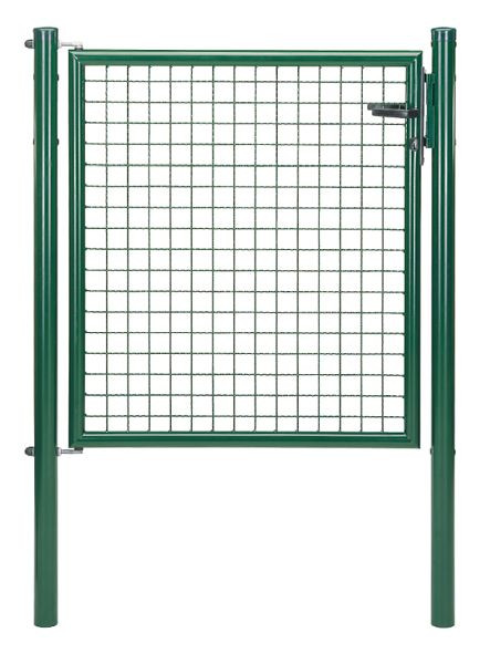 Alberts Wellengitter-Einzeltor mit Zubehör, Breite 100 cm, Höhe: 100 cm, grün, 600136