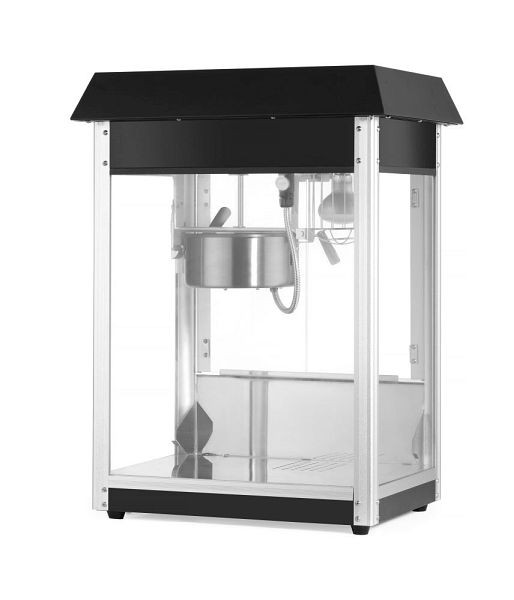 Hendi Popcorn-Maschine, Schwarz, 230V/1500W, 574 x 420 x 778mm, 282762