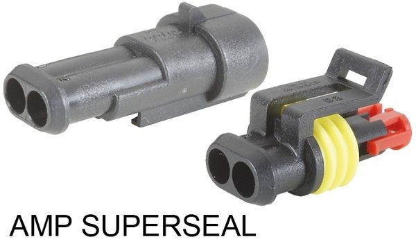 HELLA Seitenmarkierungsleuchte, Shapeline Tech, LED, 24/12V, Anbau/geklebt, gelb, LED-Lichtfarbe: gelb, 450mm, AMP, 2-polig, links/rechts, 2PS 013 301-021