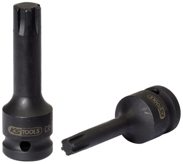 KS Tools 1/2" Kraft-Bit-Stecknuss für RIBE-Schrauben, M5, 911.0935