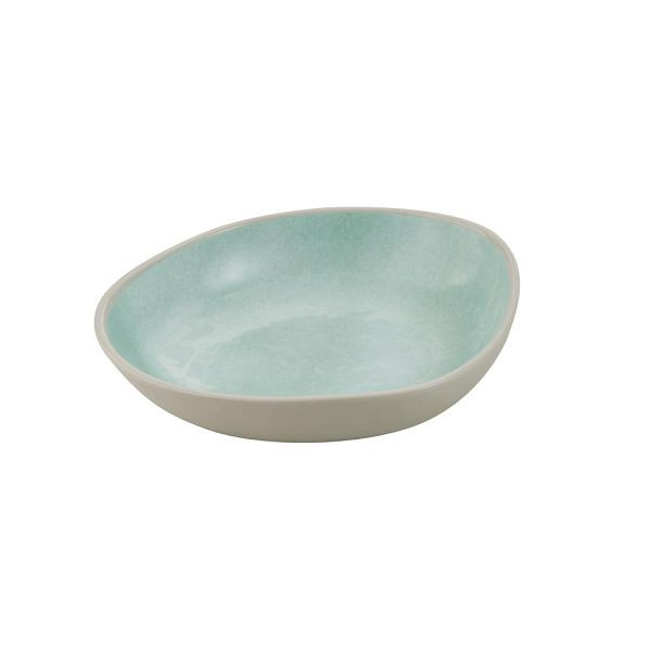 APS Schale CALA - Melamin grün/grau, 20,5 x 18 cm, 500 ml, spülmaschinengeeignet, 85475