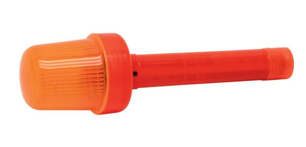 MBS Zivilschutz Blinkleuchte für Faltleitkegel, orange, 100570