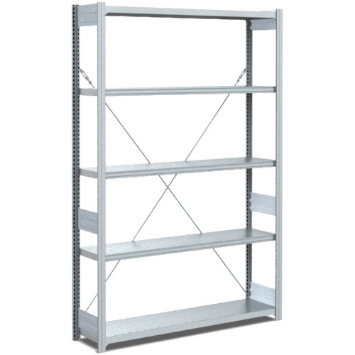 BITO Fachbodenregal Typ: L/M/S Grundfeld 40mm-Boden Set /L 100kg 1999x996x324 verzinkt, C1230-0001