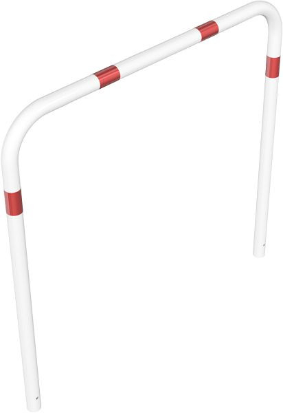 Schake Rohrbügel aus Stahlrohr Ø 60 x 2,5 mm ohne Querholm zum Einbetonieren, Gesamtbreite: 1500 mm, Gesamthöhe: 1400 mm, 465_15B