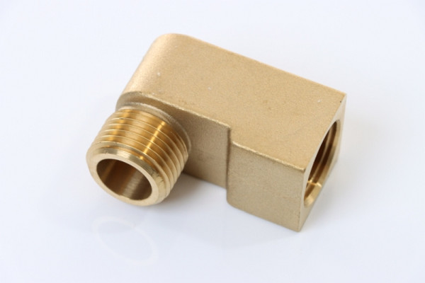ELMAG Seiteneinlass-Adapter zu AKA 1/2', Messing, 11267