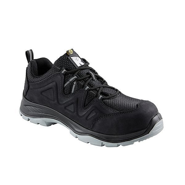 RUNNEX S3S-ESD Sicherheitshalbschuhe SmartStar, Farbe: schwarz/grau, Größe: 45, VE: 1 Paar, 5302-45
