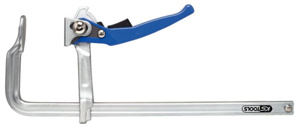 KS Tools Ganzstahl-Schnellspann-Schraubzwinge, 140x300mm, 145.0415