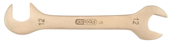 KS Tools BRONZEplus Blech-Doppel-Maulschlüssel klein 4 mm, 963.7118