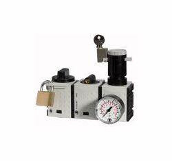 Riegler Wartungsstation SAFETY bestehend aus Kugelhahn inkl. Schalldämpfer, Anfahrventil und Druckregler, 100248