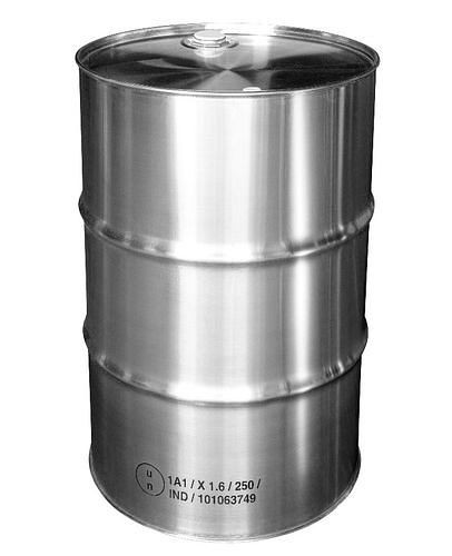 DENIOS Edelstahl-Spundfass, 100 Liter, Materialstärke: 1 mm, 282135