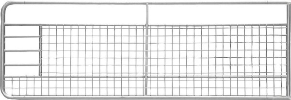 Patura Weidetor 4,0 m, mit Gitter, verzinkt inklusive Montageteile, 451025